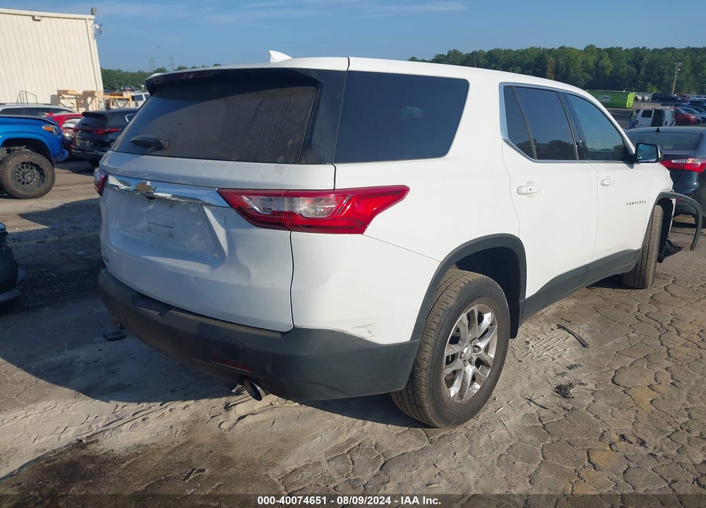 2021 CHEVROLET TRAVERSE FWD LS VIN: 1GNERFKW7MJ184991