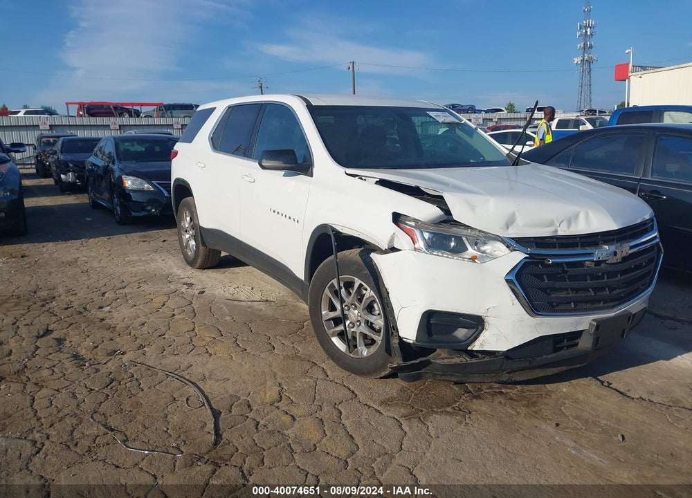 2021 CHEVROLET TRAVERSE FWD LS VIN: 1GNERFKW7MJ184991