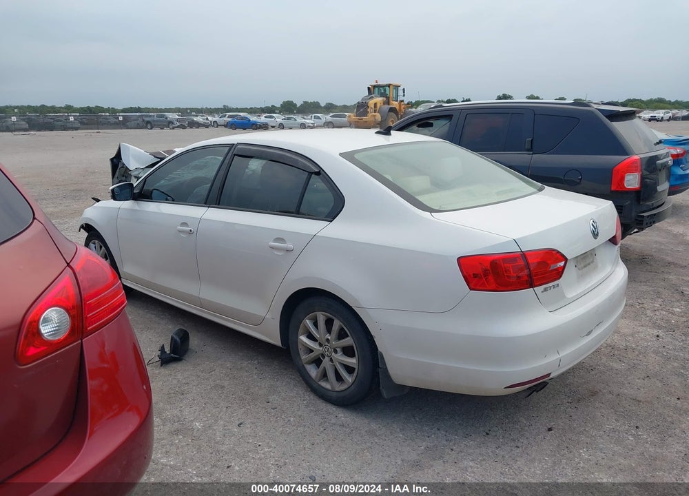 2012 VOLKSWAGEN JETTA 2.5L SE VIN: 3VWDX7AJ5CM002404