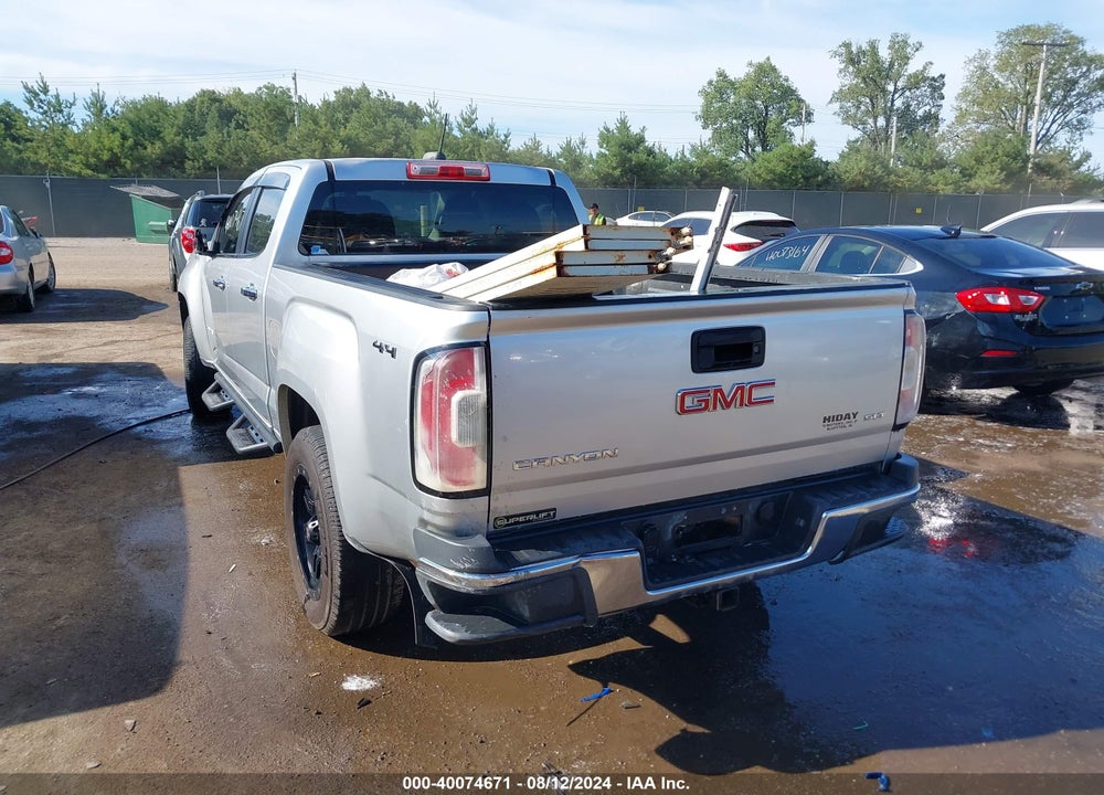 2015 GMC CANYON SLT VIN: 1GTG6CE37F1118891