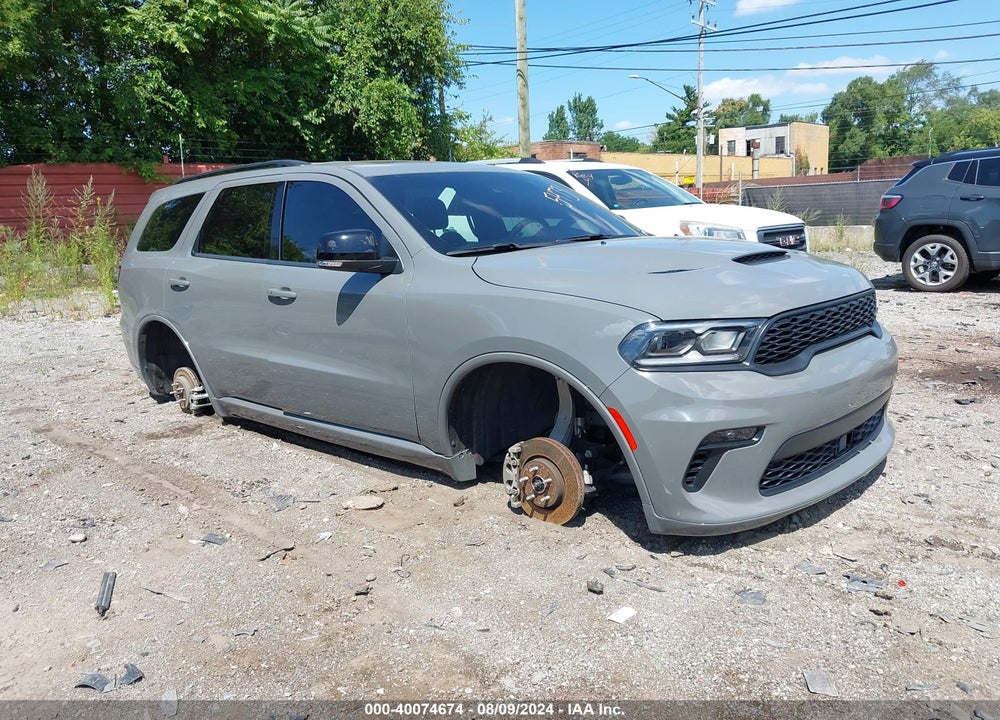 2022 DODGE DURANGO GT PLUS AWD VIN: 1C4RDJDG5NC205473