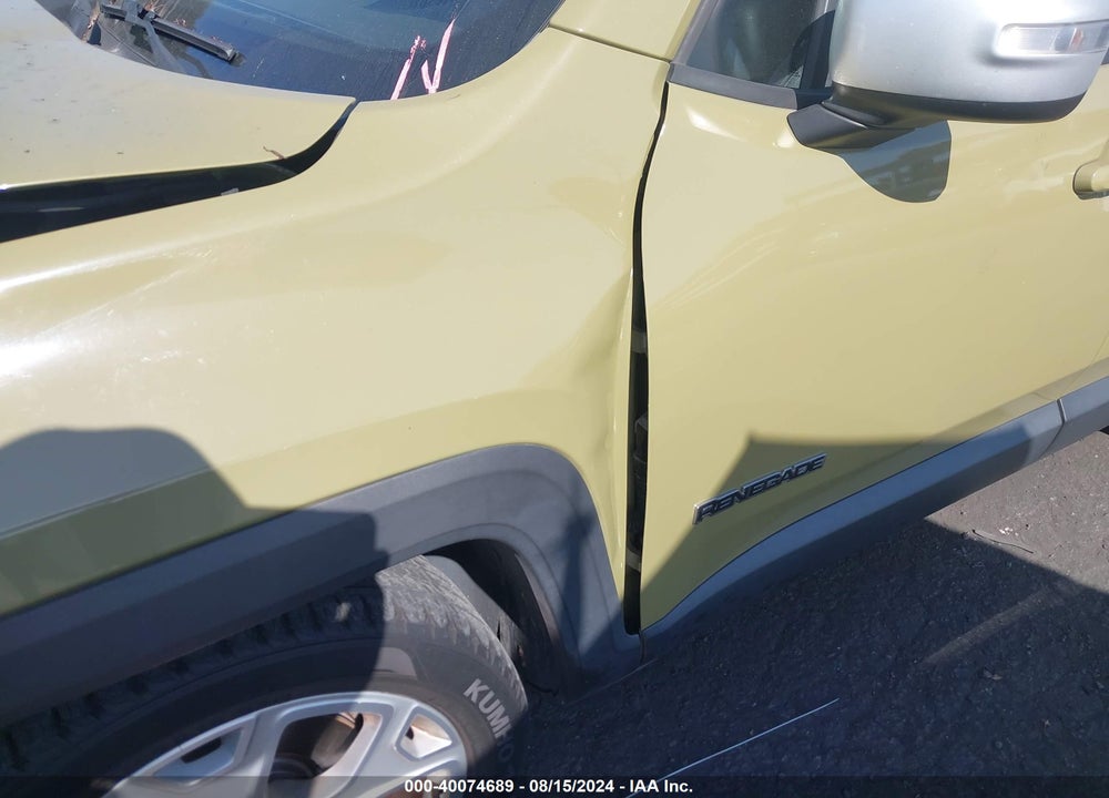 2015 JEEP RENEGADE LIMITED VIN: ZACCJADT0FPC11335
