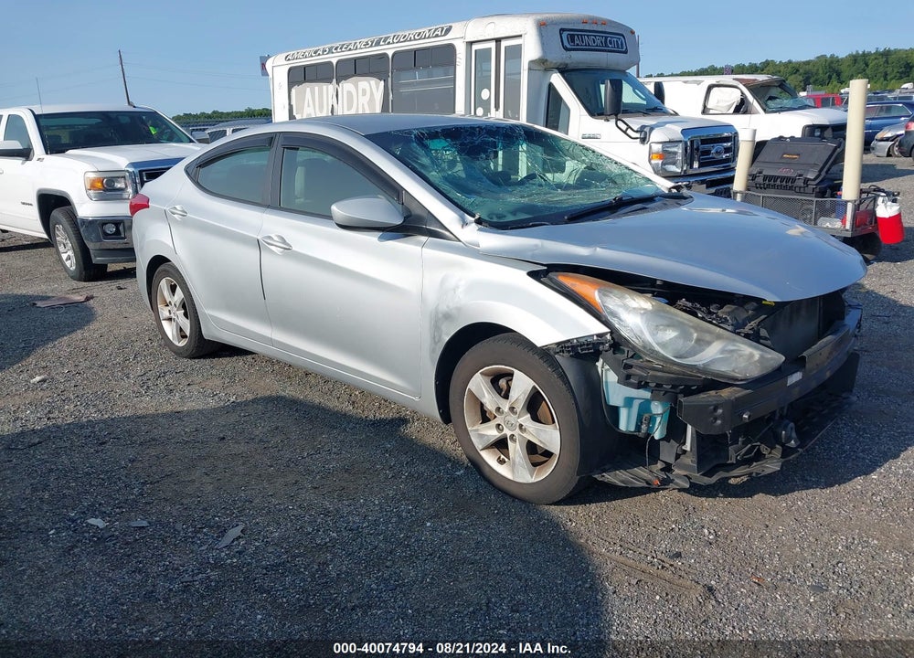 2012 HYUNDAI ELANTRA GLS PZEV VIN: 5NPDH4AE8CH094339