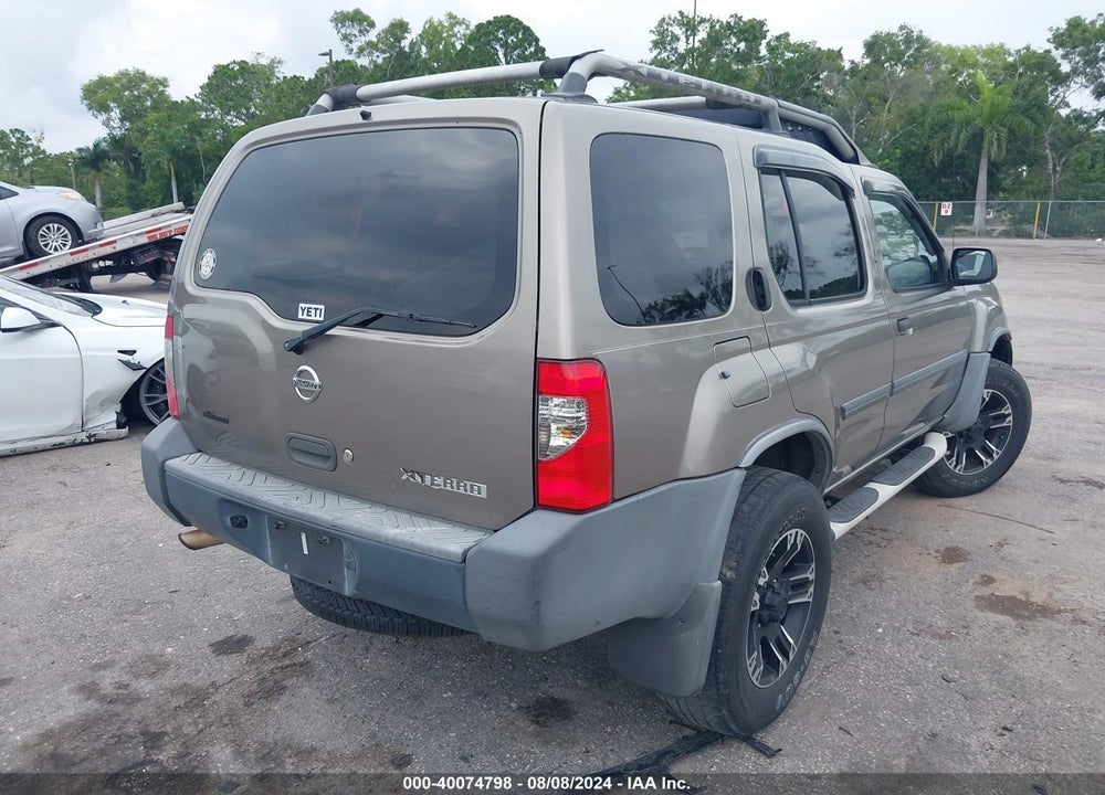 2004 NISSAN XTERRA XE VIN: 5N1ED28T54C667134
