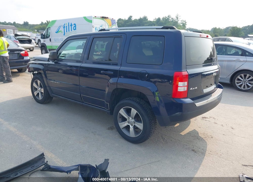 2016 JEEP PATRIOT HIGH ALTITUDE EDITION VIN: 1C4NJRFB1GD674242