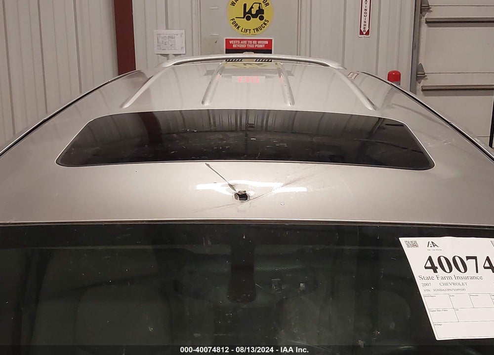 2007 CHEVROLET HHR LT VIN: 3GNDA33P67S509349