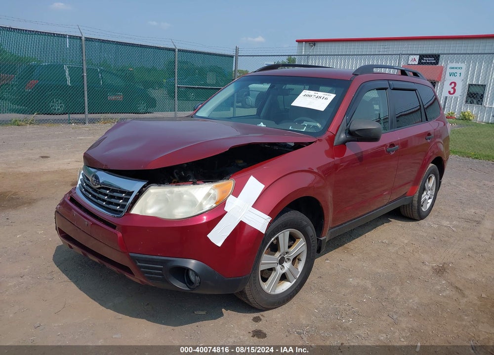2010 SUBARU FORESTER 2.5X VIN: JF2SH6BC2AH902570
