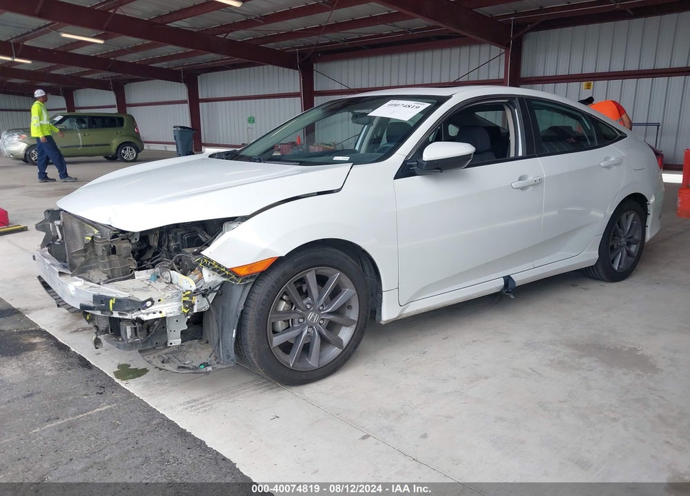 2019 HONDA CIVIC EX VIN: 19XFC1F32KE216421