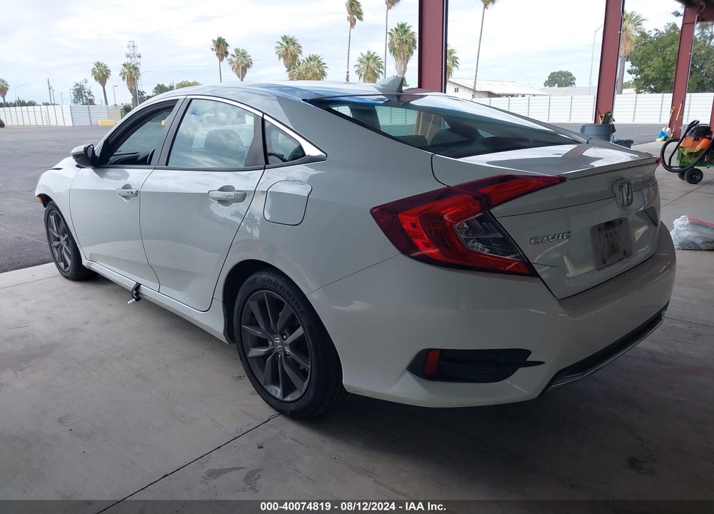 2019 HONDA CIVIC EX VIN: 19XFC1F32KE216421