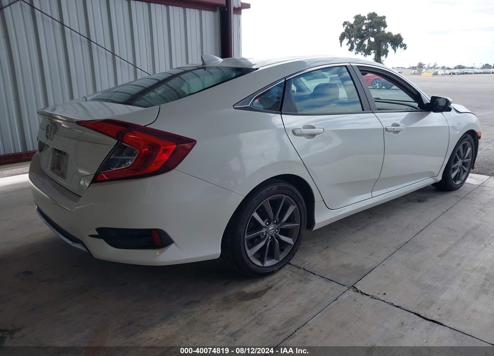 2019 HONDA CIVIC EX VIN: 19XFC1F32KE216421
