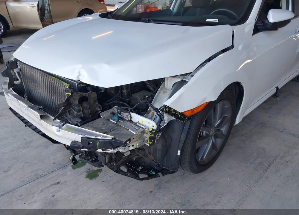 2019 HONDA CIVIC EX VIN: 19XFC1F32KE216421