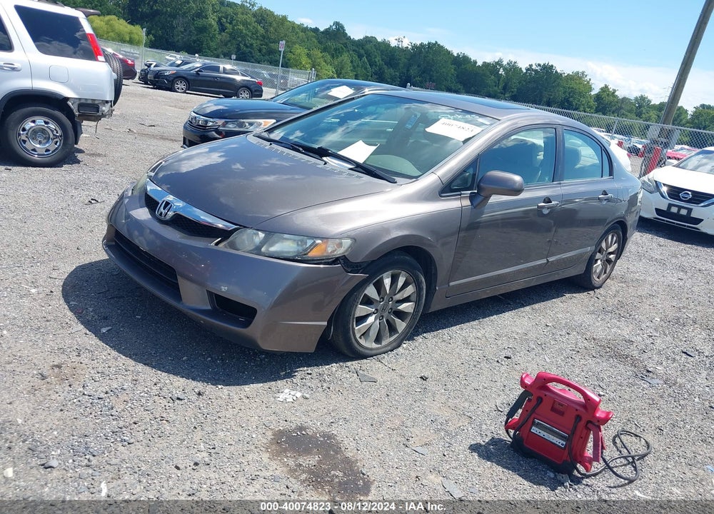 2010 HONDA CIVIC EX-L VIN: 2HGFA1F95AH507316