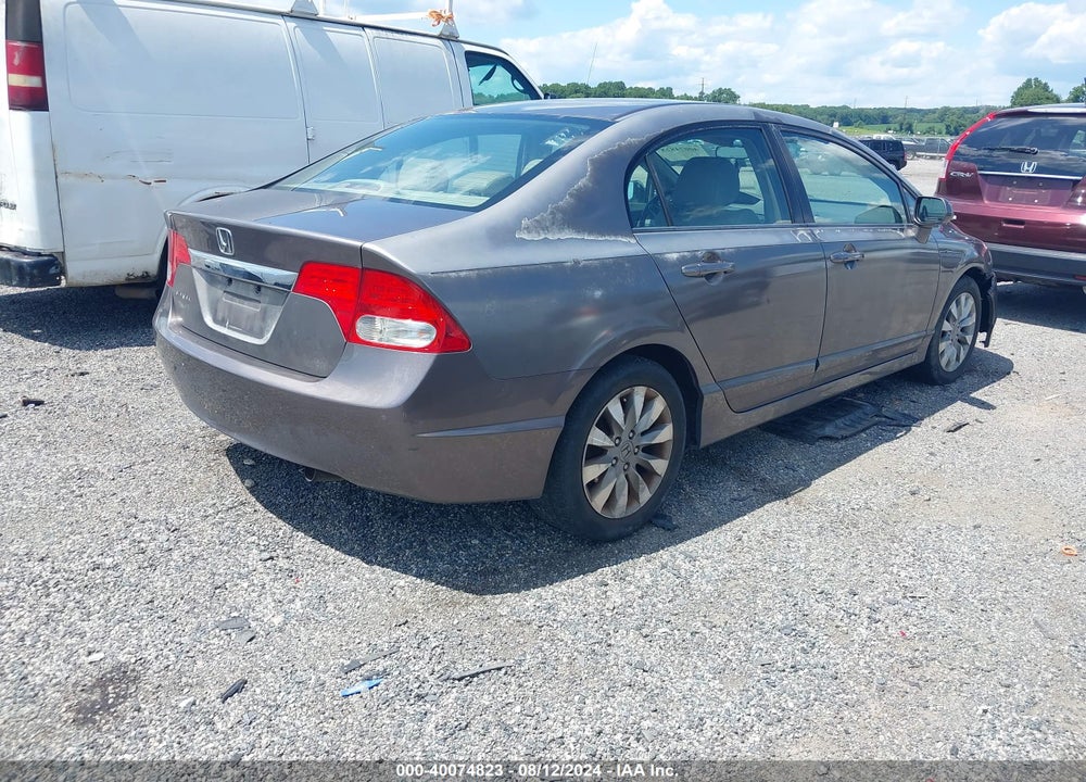 2010 HONDA CIVIC EX-L VIN: 2HGFA1F95AH507316