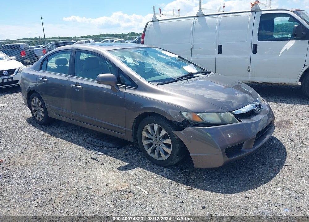 2010 HONDA CIVIC EX-L VIN: 2HGFA1F95AH507316