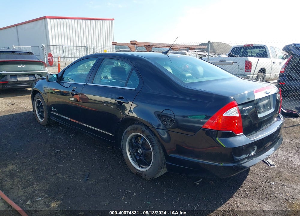 2012 FORD FUSION HYBRID VIN: 3FADP0L36CR163636