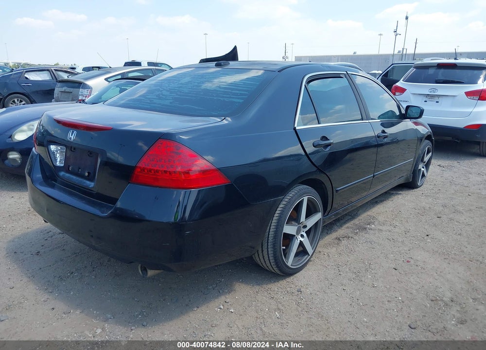 2007 HONDA ACCORD 3.0 EX VIN: 1HGCM66557A095149