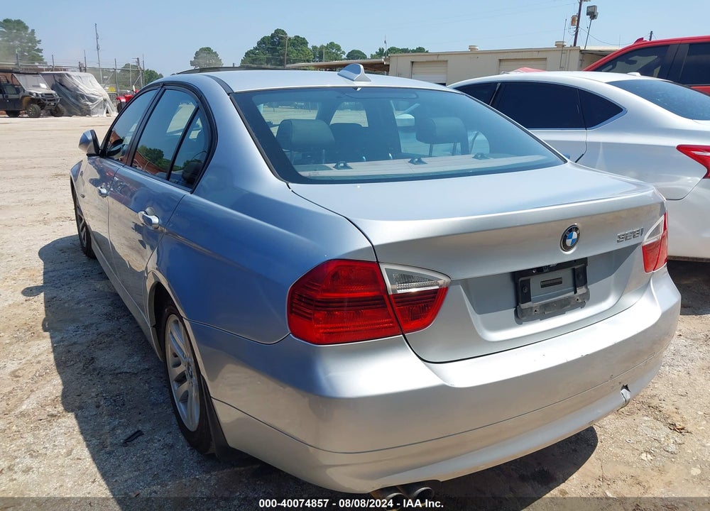 2007 BMW 328I VIN: WBAVA37597NL13760