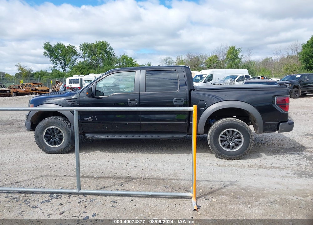 2011 FORD F-150 SVT RAPTOR VIN: 1FTFW1R61BFA70399