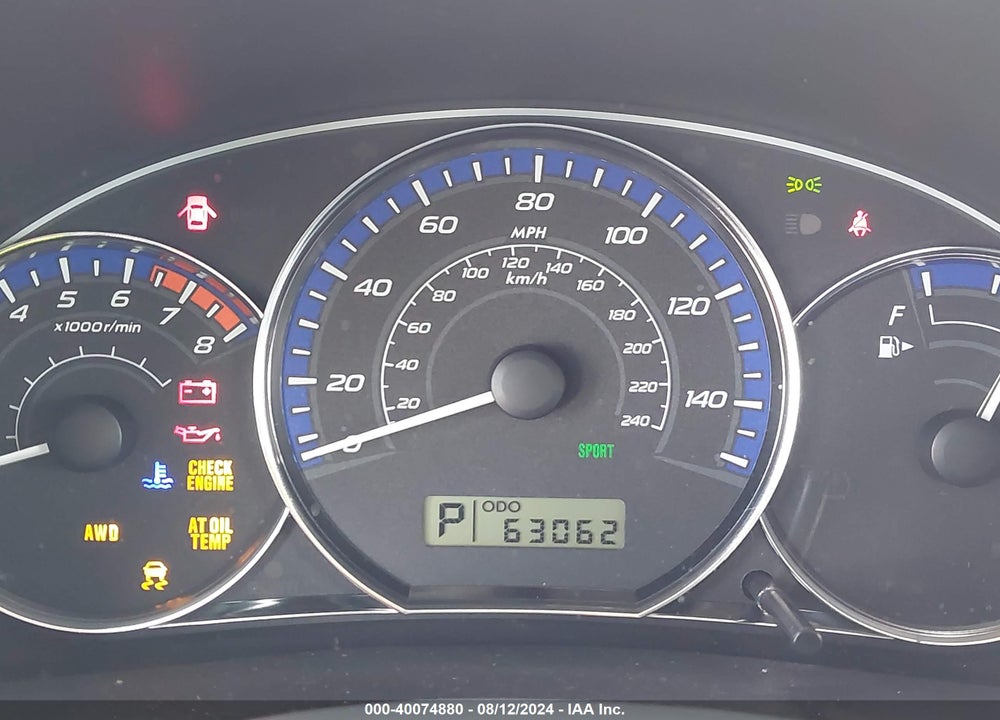 2013 SUBARU FORESTER 2.5X VIN: JF2SHABC8DH426719