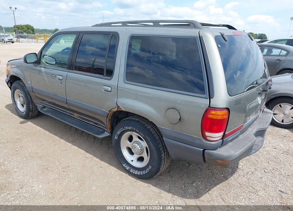 2001 MERCURY MOUNTAINEER VIN: 4M2ZU86P31UJ13430