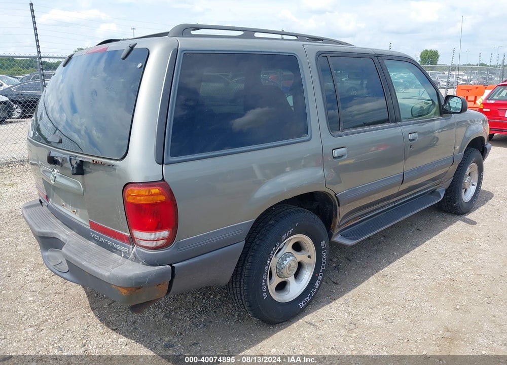 2001 MERCURY MOUNTAINEER VIN: 4M2ZU86P31UJ13430