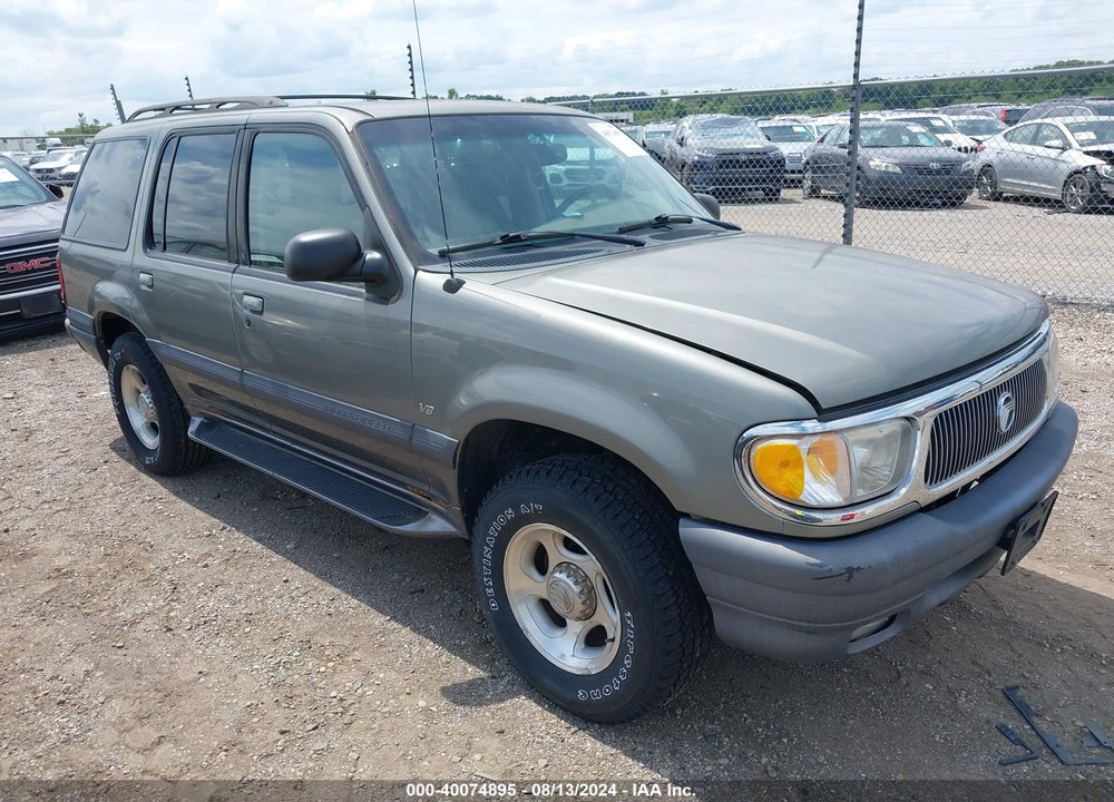2001 MERCURY MOUNTAINEER VIN: 4M2ZU86P31UJ13430