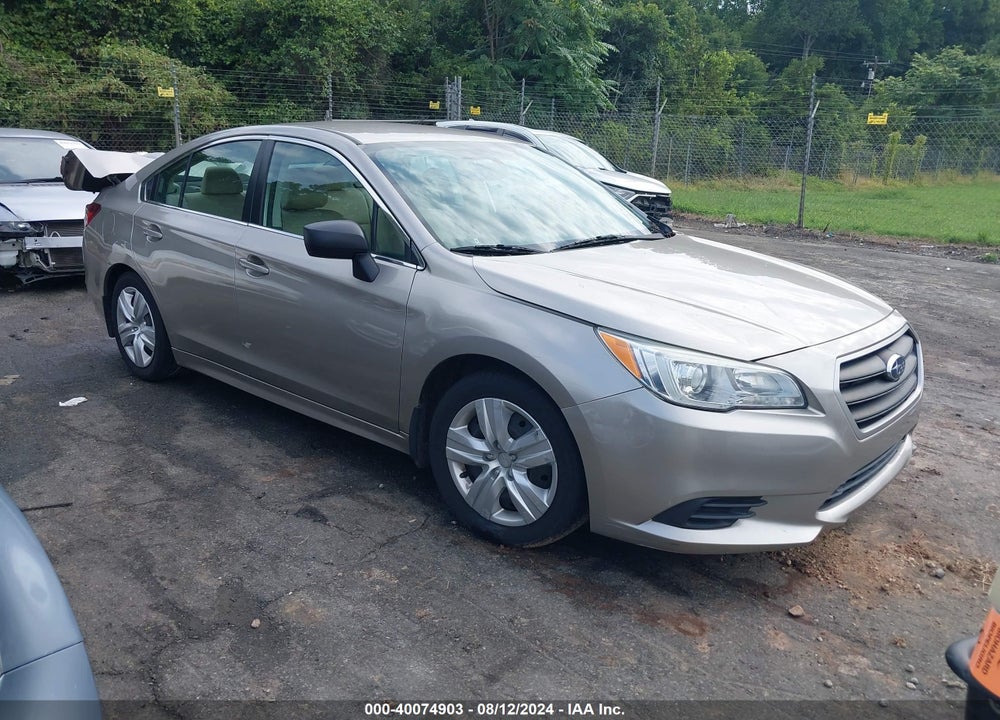 2015 SUBARU LEGACY 2.5I VIN: 4S3BNBA67F3039457