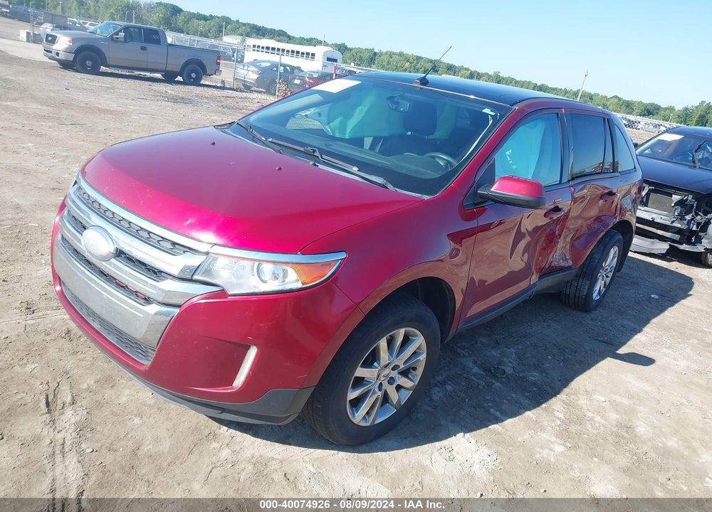2014 FORD EDGE SEL VIN: 2FMDK4JCXEBA29535