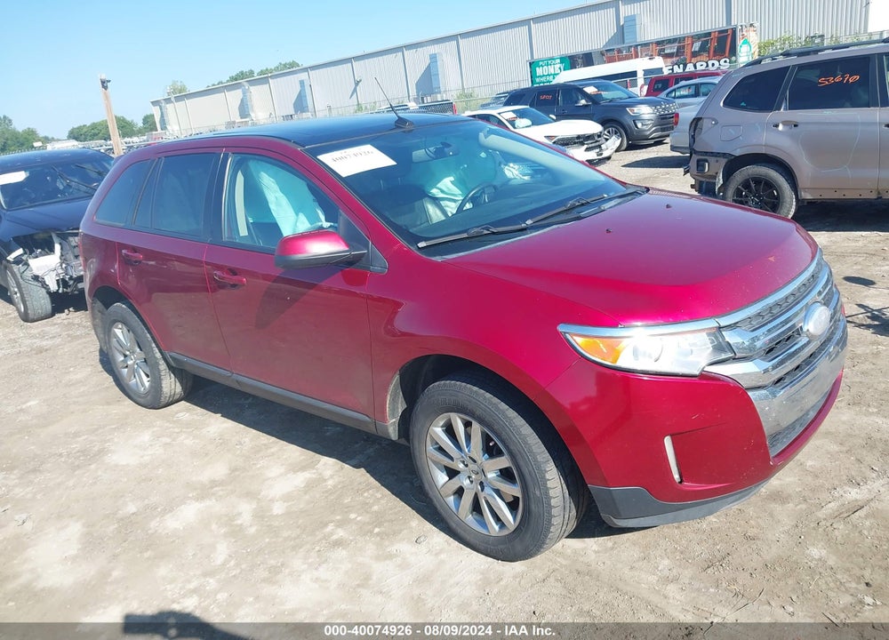 2014 FORD EDGE SEL VIN: 2FMDK4JCXEBA29535