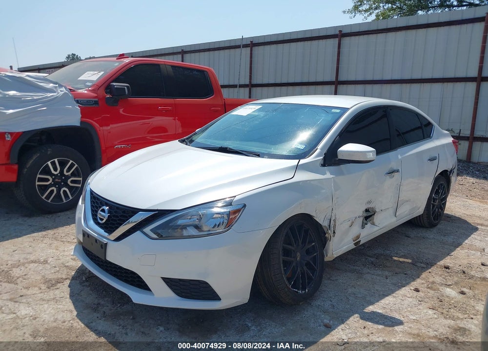 2017 NISSAN SENTRA SV VIN: 3N1AB7AP8HY238363