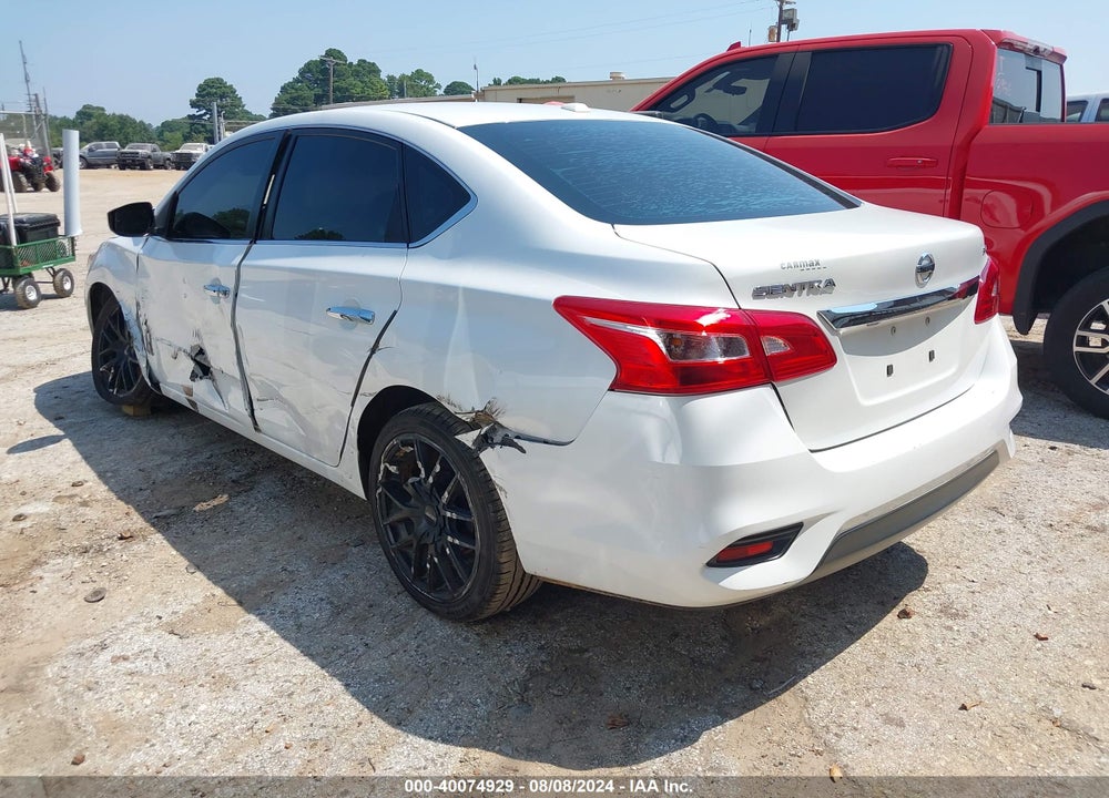 2017 NISSAN SENTRA SV VIN: 3N1AB7AP8HY238363