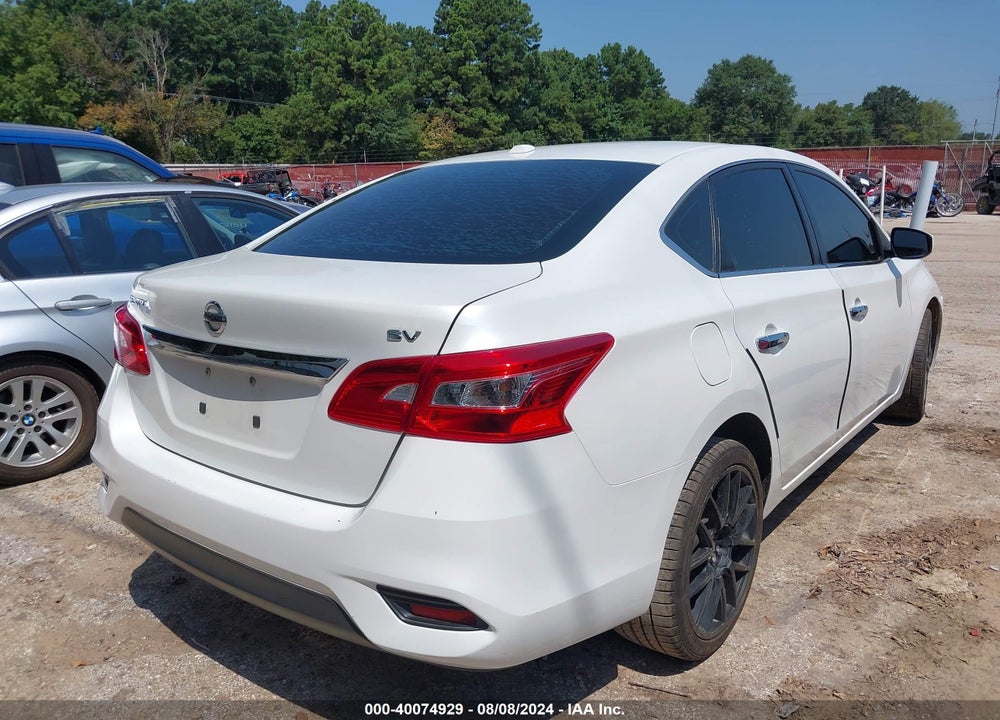 2017 NISSAN SENTRA SV VIN: 3N1AB7AP8HY238363