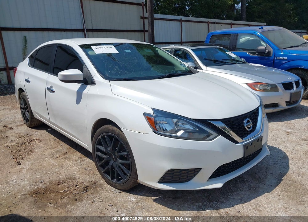 2017 NISSAN SENTRA SV VIN: 3N1AB7AP8HY238363