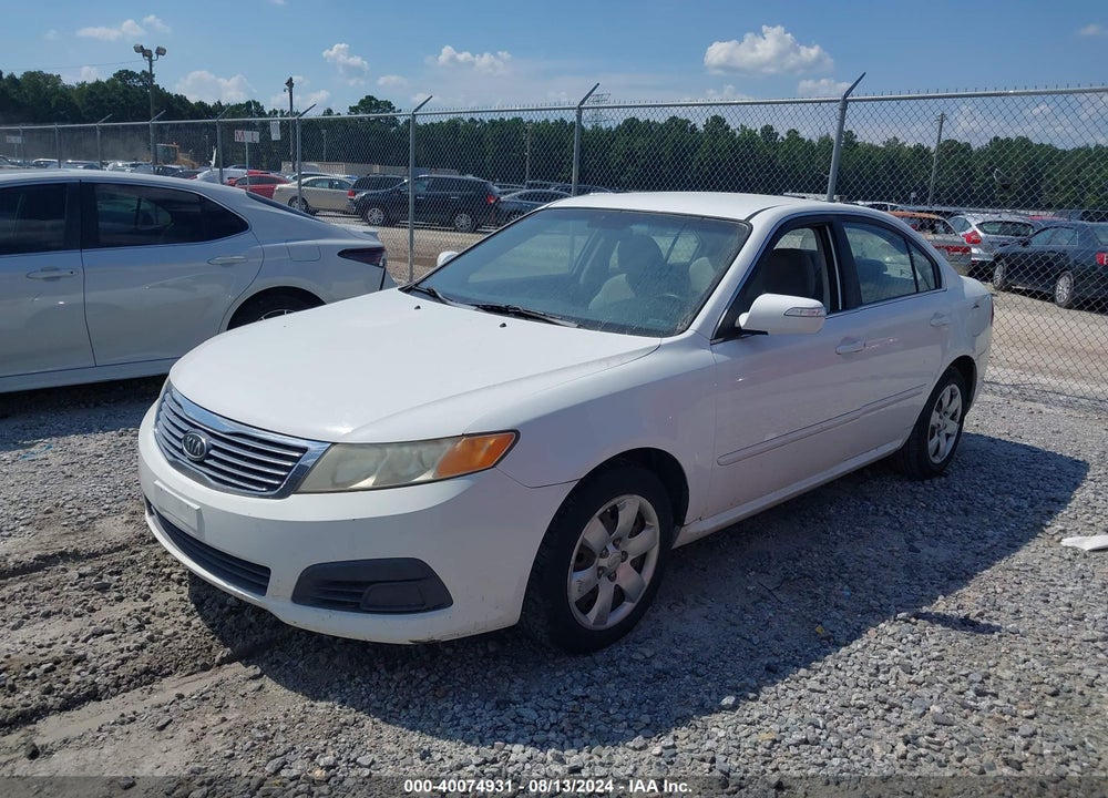 2009 KIA OPTIMA LX VIN: KNAGE228X95355432