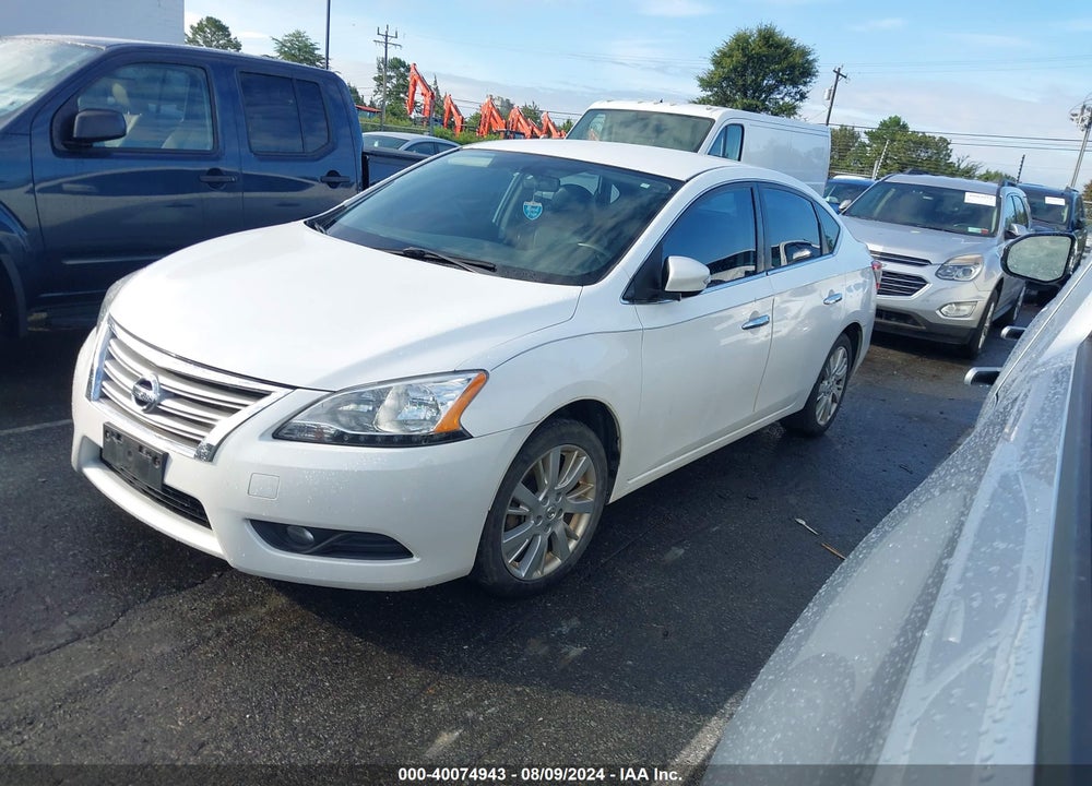 2014 NISSAN SENTRA SL VIN: 3N1AB7APXEY326360