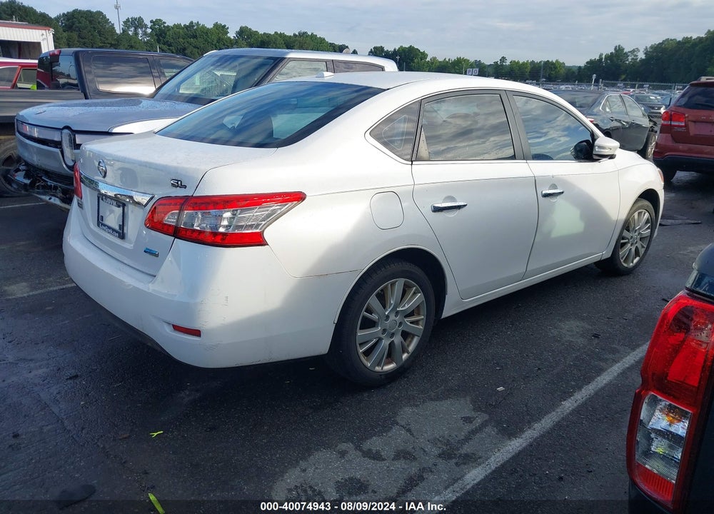 2014 NISSAN SENTRA SL VIN: 3N1AB7APXEY326360