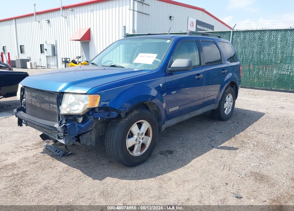 2008 FORD ESCAPE VIN: 1FMCU03128KD05579