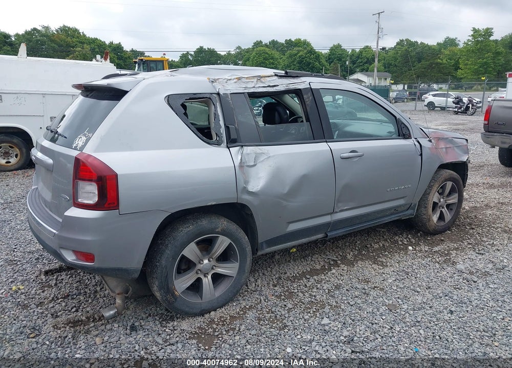 2016 JEEP COMPASS HIGH ALTITUDE EDITION VIN: 1C4NJDEB3GD767848