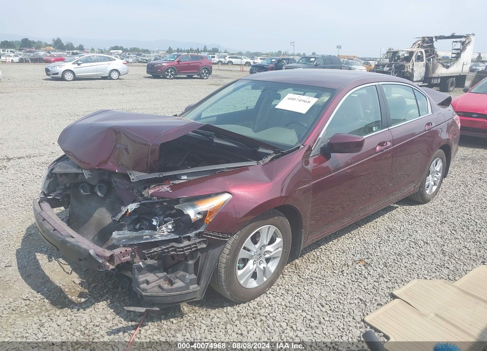 2010 HONDA ACCORD 2.4 LX-P VIN: 1HGCP2F46AA010611