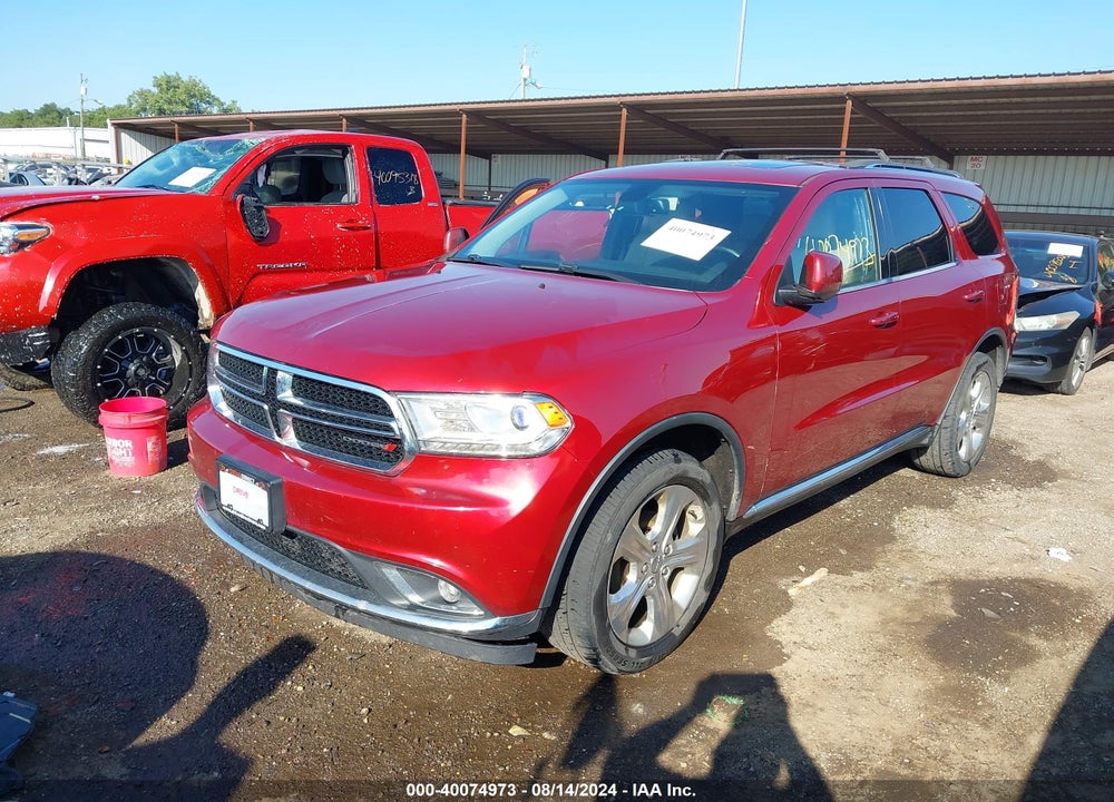 2015 DODGE DURANGO LIMITED VIN: 1C4RDJDG6FC801936