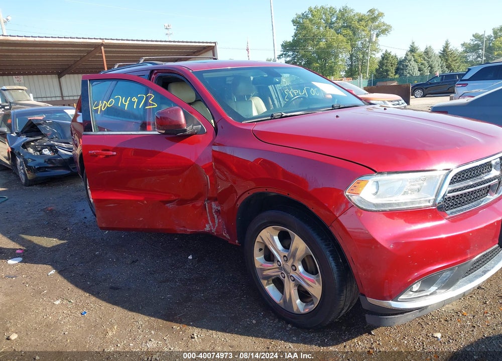2015 DODGE DURANGO LIMITED VIN: 1C4RDJDG6FC801936