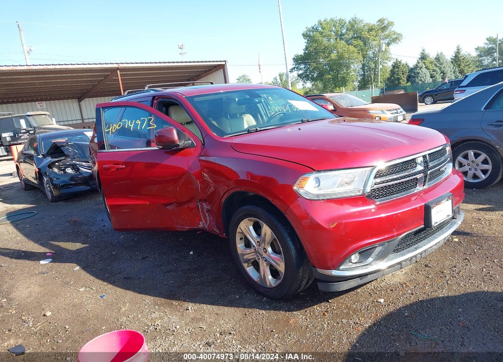 2015 DODGE DURANGO LIMITED VIN: 1C4RDJDG6FC801936