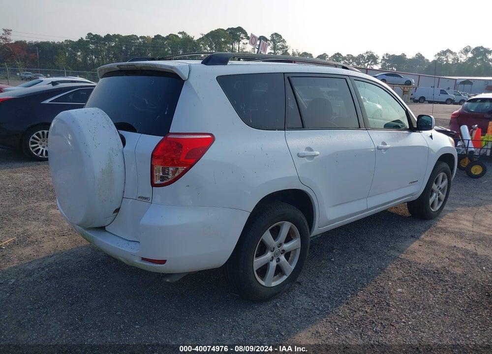 2007 TOYOTA RAV4 LIMITED VIN: JTMBD31V875053924