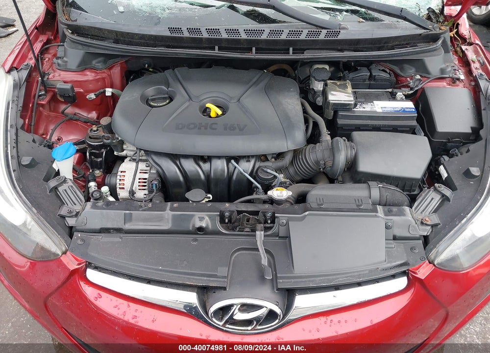 2014 HYUNDAI ELANTRA SE VIN: 5NPDH4AE2EH543291