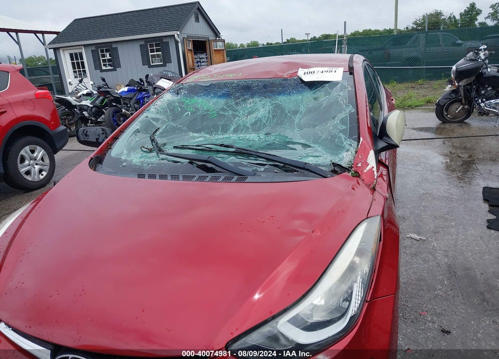 2014 HYUNDAI ELANTRA SE VIN: 5NPDH4AE2EH543291