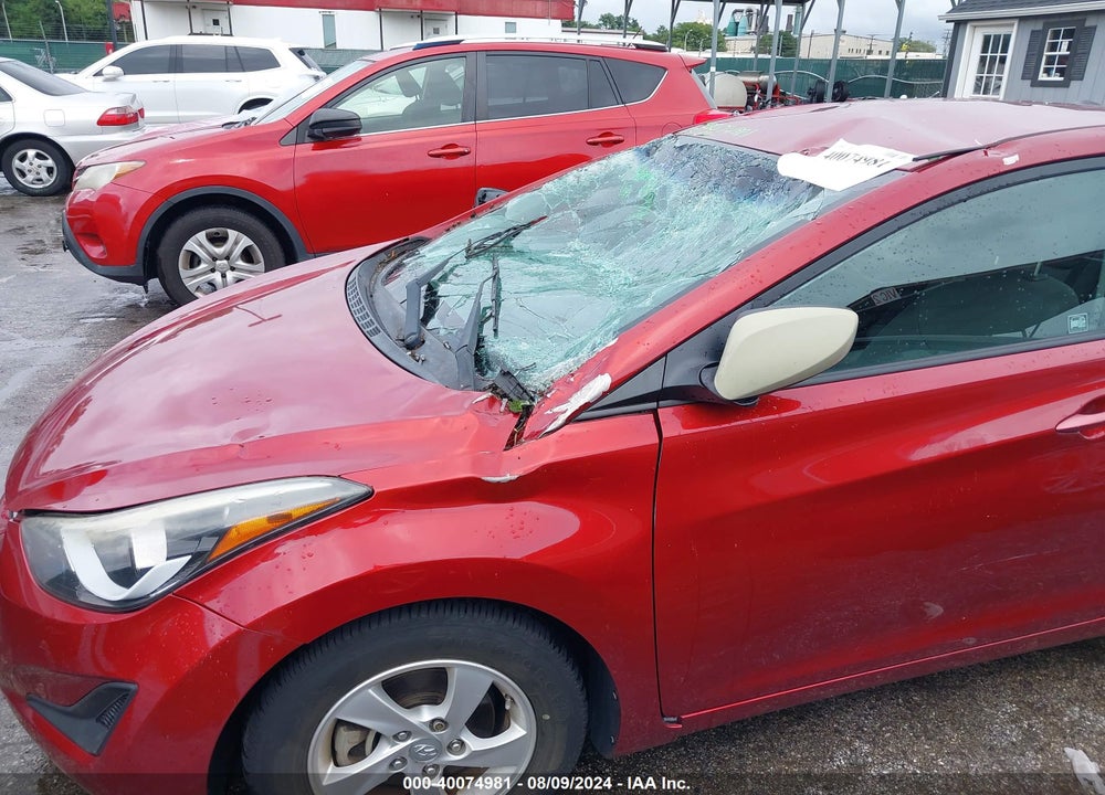 2014 HYUNDAI ELANTRA SE VIN: 5NPDH4AE2EH543291