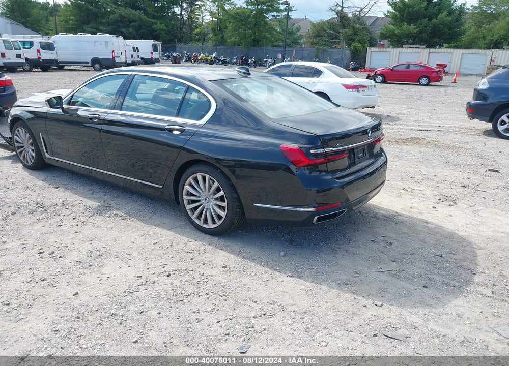 2022 BMW 740 I XDRIVE VIN: WBA7T4C03NCJ65780