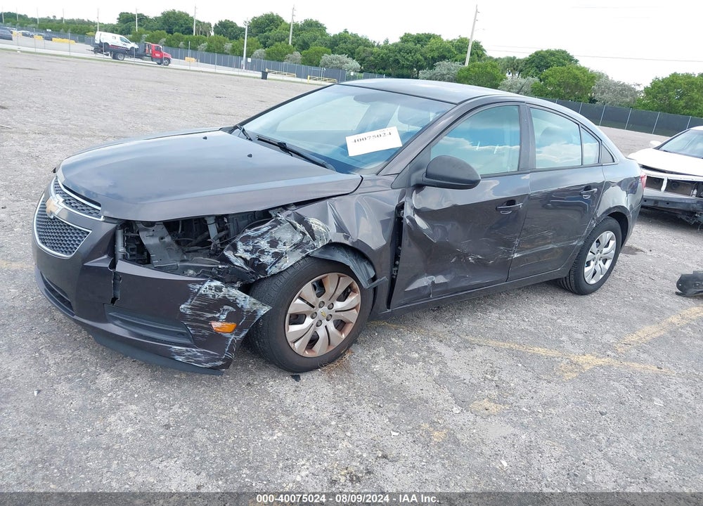 2014 CHEVROLET CRUZE LS AUTO VIN: 1G1PA5SH1E7448475