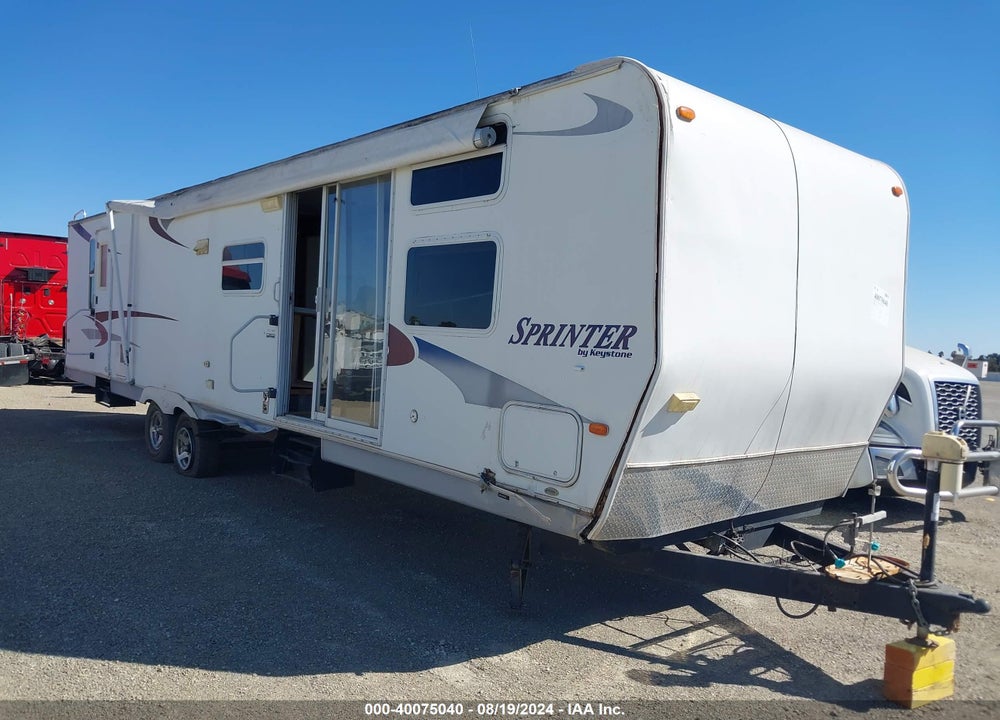 2004 SPRINTER KEYSTONE VIN: 4YDT377274A215375