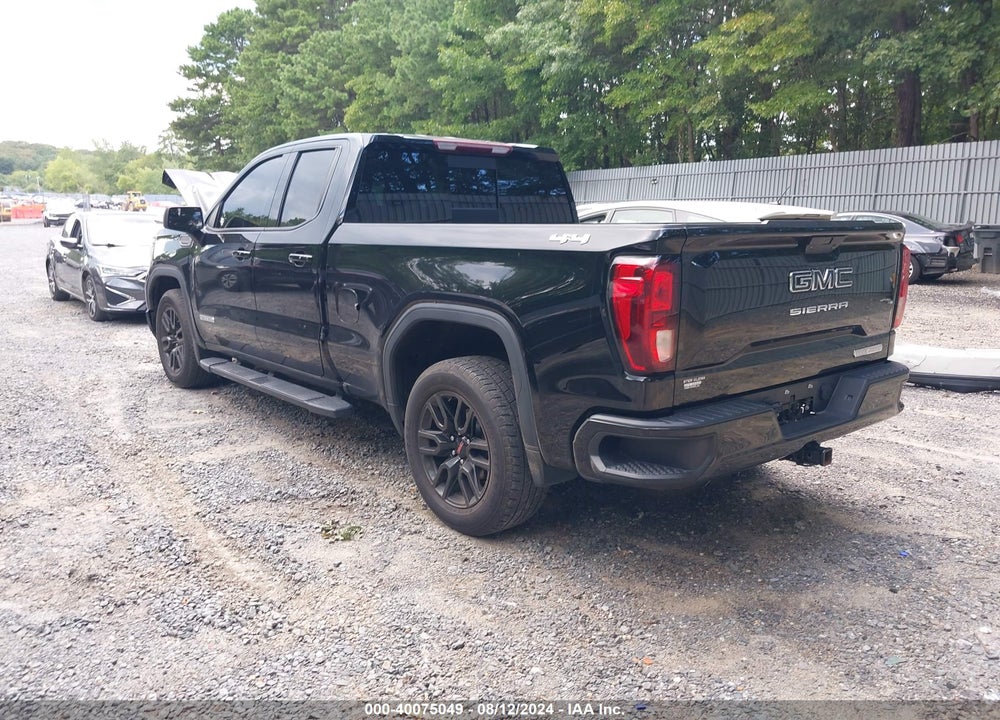 2021 GMC SIERRA 1500 4WD DOUBLE CAB STANDARD BOX ELEVATION VIN: 1GTR9CEK8MZ173789